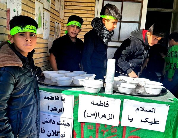 هیات دانش‌آموزی نوگلان فاطمی روستای نمرور