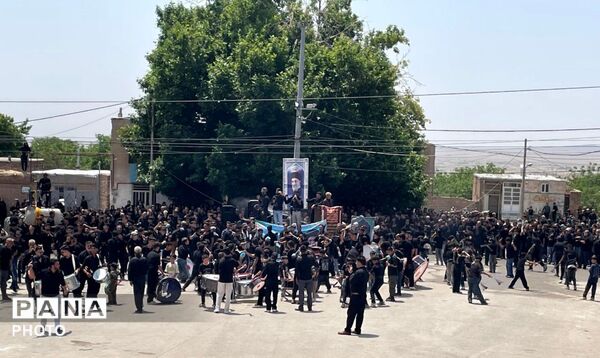 مراسم سوگواری عاشورا در روستای سلیمانی