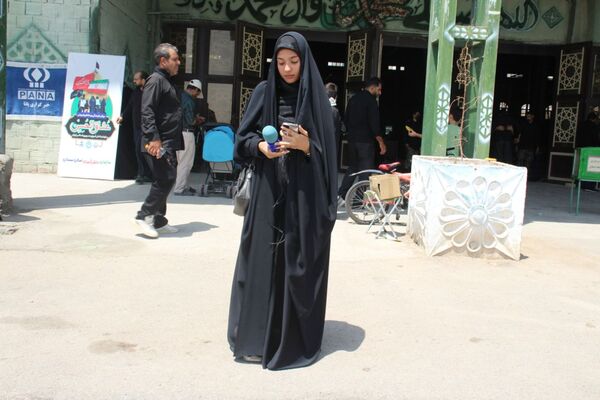 خدمت‌رسانی موکب‌ سازمان دانش‌آموزی استان سمنان به جاماندگان اربعین 