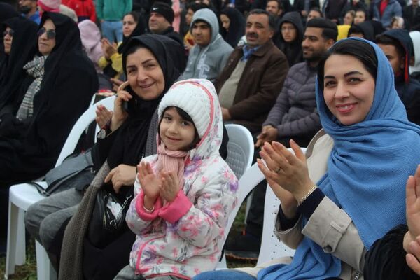 همایش پیاده‌روی خانوادگی در گلوگاه 