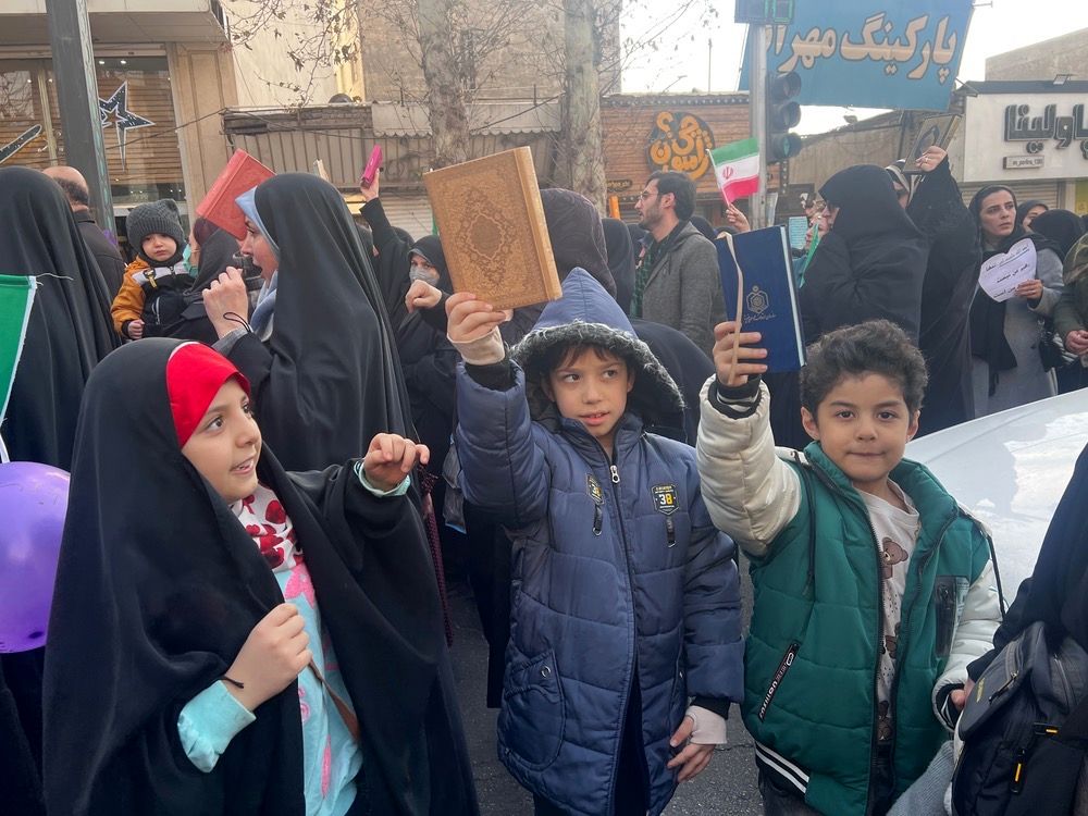 خیزش عظیم مردم کرج علیه عناصر تخریبگر و تروریست رژیم غاصب صهیونیست 