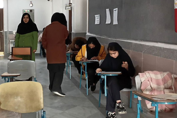 شروع امتحانات نوبت اول مدارس شهرستان فیروزه