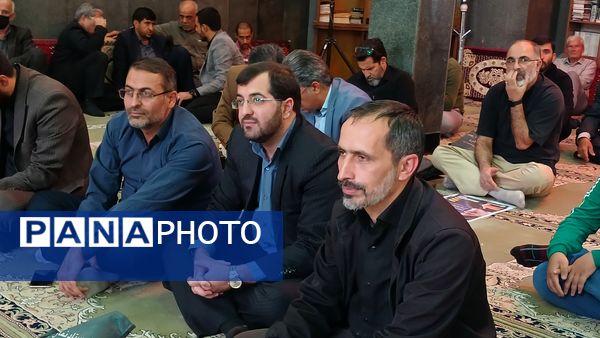 مراسم بزرگداشت مجاهد شهید سیدحسن نصرالله در مسجد خاتم‌الانبیا شهرستان ملارد