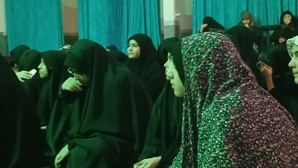  مراسم باشکوه اعتکاف دانش‌آموزی در مسجد قمربنی‌هاشم  محمدشهر کرج