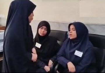 گزارش خبرنگار پانا از اجرای طرح «مدام» در دبیرستان هدف قم