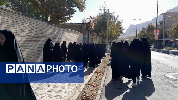 راهپیمایی باشکوه ۱۳ آبان در شهرستان بن 