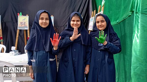 گرامیداشت شهدای مدرسه میناب در گرگان