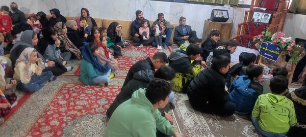 جشن ولادت حضرت علی (ع) پایگاه بسیج مطهره روستای تنسوان شیروان