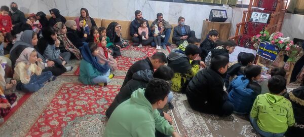 جشن ولادت حضرت علی (ع) پایگاه بسیج مطهره روستای تنسوان شیروان