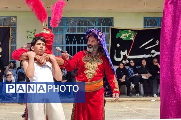 مراسم شبیه خوانی روز عاشورا در شهرستان طالقان