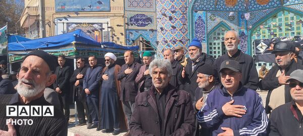 مراسم عزاداری و سینه‌زنی در شهرستان سملقان