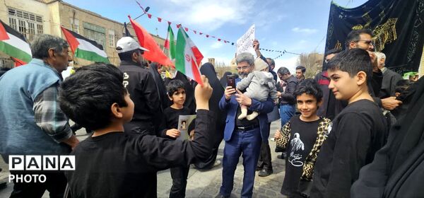 از دل کویر تا قدس، فریاد آزادی طنین‌انداز شد