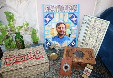 شهید امیر حسین طاووسی از مدیران حوزه معاونت فرهنگی سازمان بسیج بود 