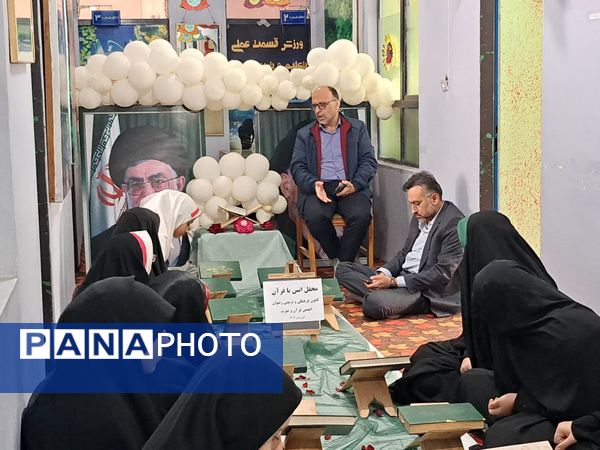 محفل انس با قرآن در کانون فرهنگی‌تربیتی رضوان محمودآباد
