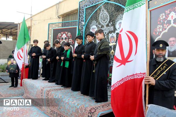 مراسم سالگرد شهیدان شاکری، پرتویان و سلگی در مسجد جمکران