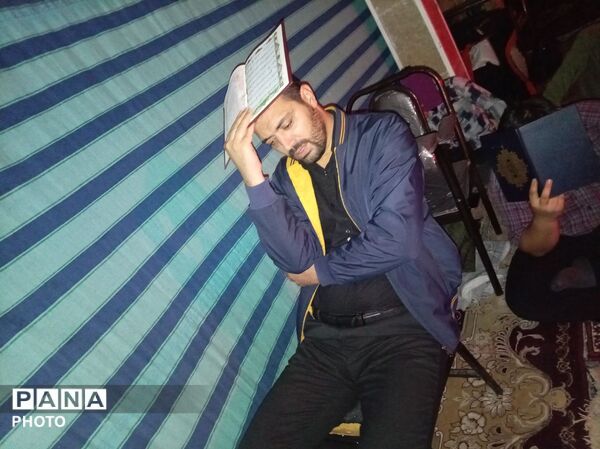 چلیچه در شب قدر غرق نور و نیایش شد