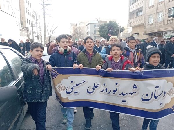 راهپیمایی مردمی به شکرانه پیروزی مردم قهرمان غزه و جبهه مقاومت