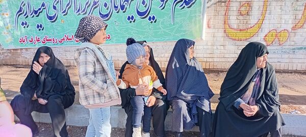 حضور پر رنگ کودکان در جشن باستانی چله خرد کاشمر