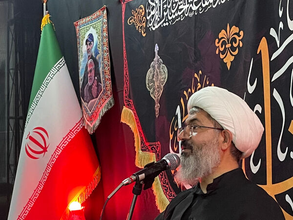 امام جمعه کاشمر در جمع عزاداران خانگی