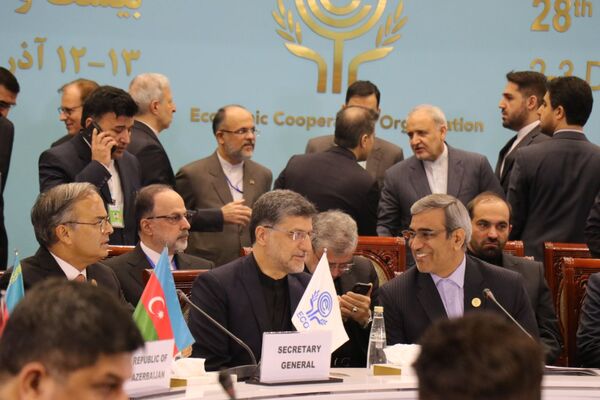 بیست و هشتمین نشست شورای وزیران اکو در مشهد (۱)