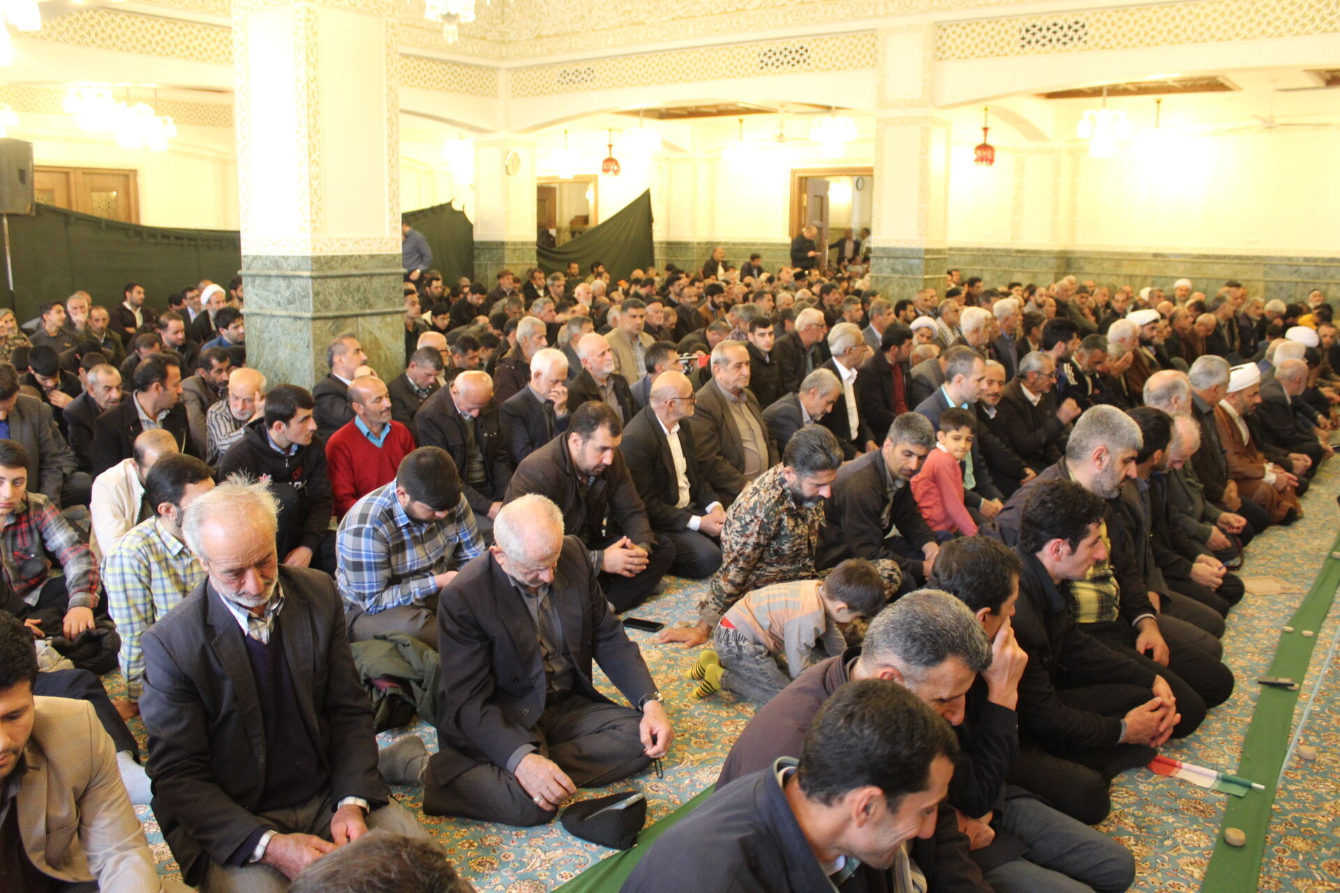 نماز جمعه باشکوه بندپی شرقی