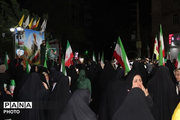 حماسه حضور بی وقفه، بی قراری در قرارهای شبانه، ثبات قدم در پیمان های جانانه مردم چهاردانگه