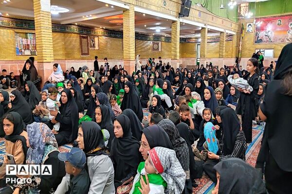 همایش بزرگ شیرخوارگان حسینی در شهر بار نیشابور 