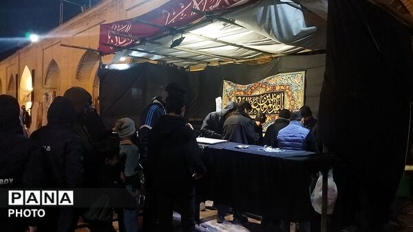 گذری بر موکب مسجد جامع در دومین شب قدر 
