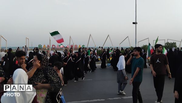 رژه باشکوه دختران جان‌فدا؛ جلوه‌ای از غرور، اقتدار و عشق به وطن