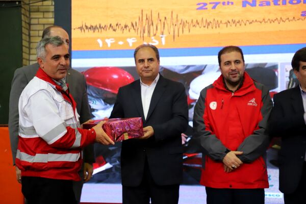 بیست و هفتمین مانور سراسری زلزله در آذربایجان شرقی