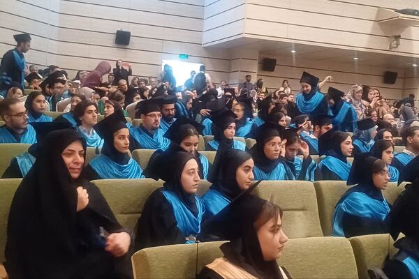 جشن دانش آموختگی دانشجویان دانشگاه شیراز 