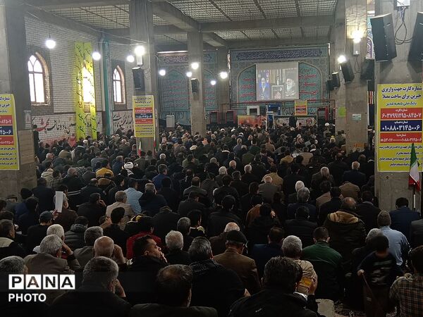 حضور پرشور مردم انقلابی شهرستان نیشابور در نماز جمعه روز جهانی قدس 