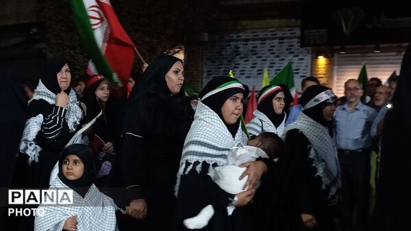 مردمان قنات قنوت قناعت در حسینه بزرگ ایران حماسه آفریدند 