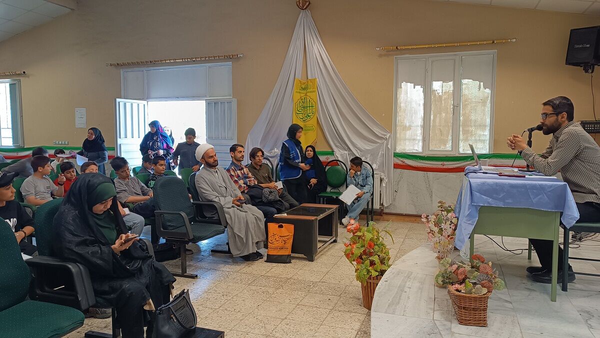 کارگاه آموزش مقدماتی خبرنگاری پانا در کانون کوثر ولایت ناحیه 4 کرج 