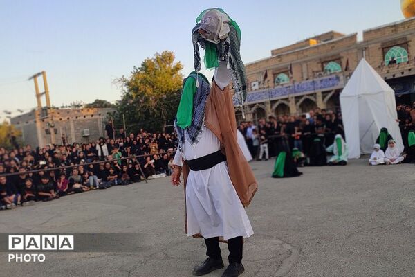 روایت عاشورا با هنرنمایی گروه فرهنگی هنری نینوا در شهرقدس