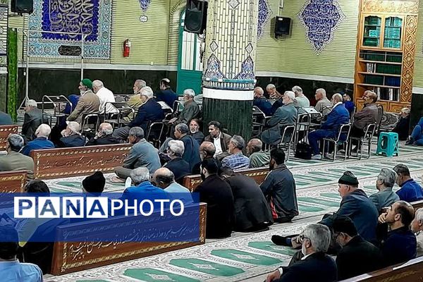 مراسم چهلم شهادت سید مقاومت و سردار نیلفروشان در شهرستان ورامین