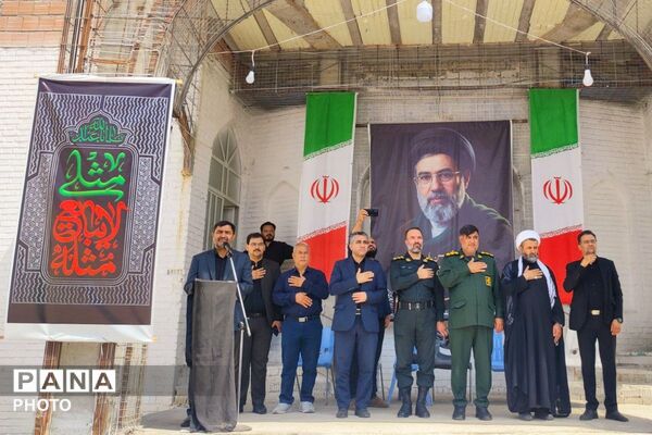 هیئت عزاداران و دسته وران در روز رحلت پیامبر اکرم (ص) و امام حسن مجتبی (ع) در شیروان 