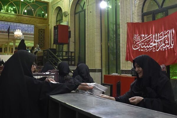 عزاداری ماه صفر در حسینیه محله قاضی شهرستان‌دماوند 