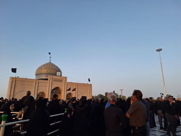 حضور گسترده هیئات مذهبی در بارگاه منور امام زاده محمد عابد 