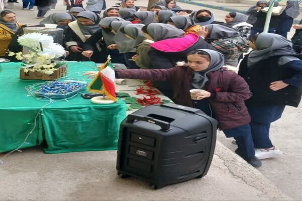 جشن عید مبعث در مدرسه فدک فاروج