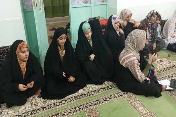 تجلیل از دختران هیات علی اکبر و پایگاه شهدا شبانکاره
