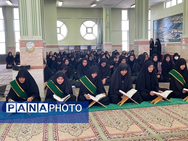 آیین افتتاحیه دهمین دوره طرح مصباح الهدی در مدارس ملارد 