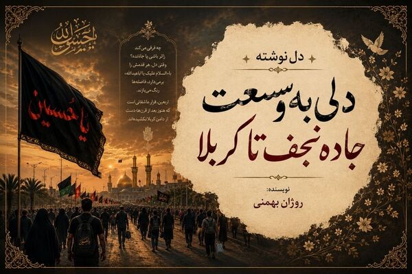 دلی به وسعت جاده نجف تا کربلا