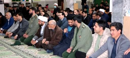 مراسم بزرگداشت سیدالشهدای مقاومت در شهر راز