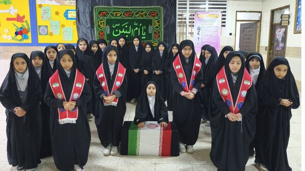 ایستگاه صلواتی در دبستان شهید غیور اصلی