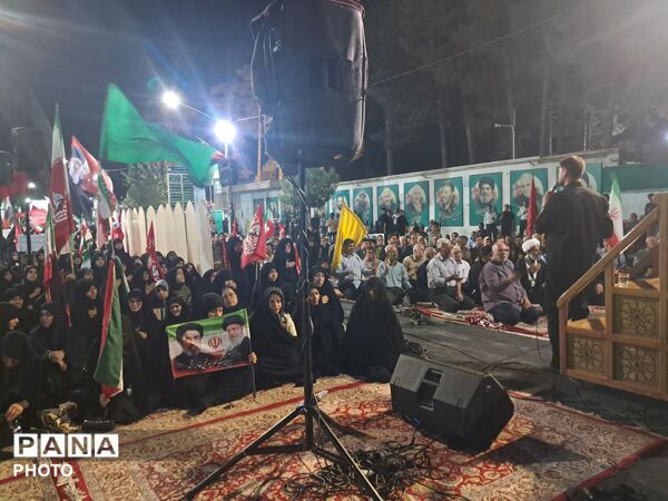 عزاداری دهه آخر ماه صفر در خیابان 