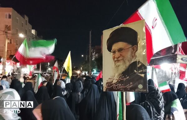 شورو شوق بی نظیر مردم ولایتمدار و انقلابی محله ارم فردیس  در اجتماعات شبانه