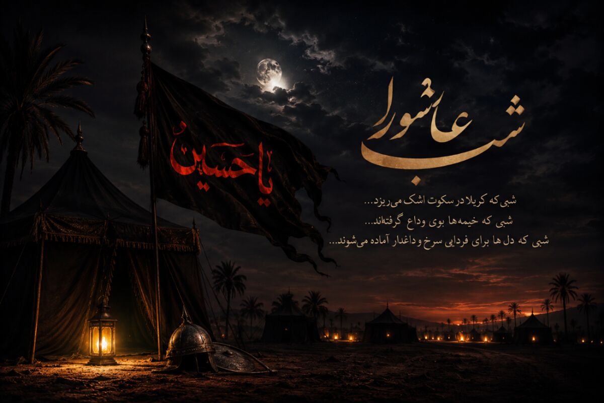 شب عاشورا؛ شبی که کربلا بوی وداع گرفت