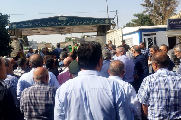 مراسم تشییع پیکر شهید جانباز حاج احمد شیخ حسینی در حرم سید علاءالدین حسین(ع)