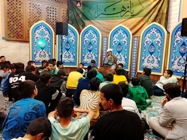 مراسم پر فیض اعتکاف در شهرستان خانمیرزا 